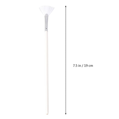 Practical Care Mini Scrub Brush Applicator Facial Face Makeup Mask Brushes Acid Make Up Brushes Soft Diy Mud Peel