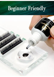 Korea Original IB Ultra Super Glue for Eyelash Extensions 5ml IB Green Cap Glue with Seal Bag False Lash Adhesive Private Label