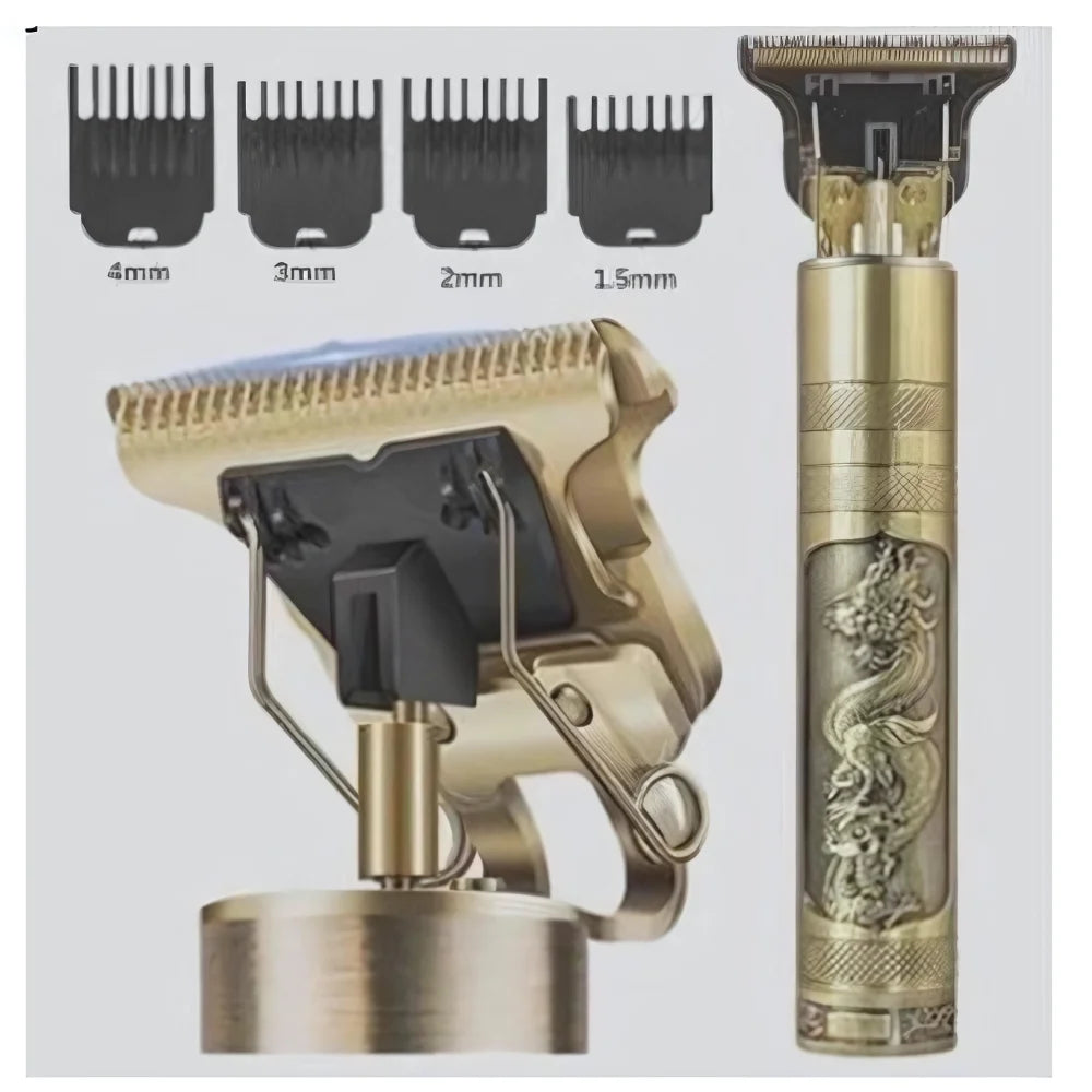 Máquina De Cortar Cabelo Para Barba Masculina Aparador Profissional barbeador acabamento Sem Fio Portátil