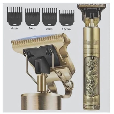 Máquina De Cortar Cabelo Para Barba Masculina Aparador Profissional barbeador acabamento Sem Fio Portátil