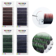 ANNAFRIS 8-25mm Mixed Length Individual Mink Eyelash Extension Supplies Natural Matte Black Soft Russian Volume Lashes Maquiagem