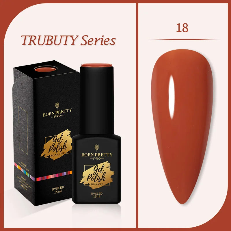 BORN PRETTY 15ML Milky Pink Rubber Base Gel Camouflage Color Coat Jelly White Nude Soak Off Nails Gels Varnish Self-leveling Gel