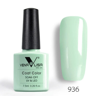 Venalisa 7.5ml Fashion Shiny Soak Off UV Gel Nail Gel Polish Cosmetics Nail Art Manicure Nails Gel Polish Tips Nail Varnish