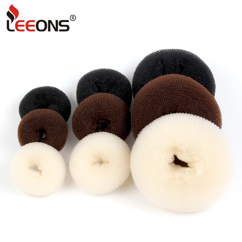 Hair Accessories S/M/L Hair Doughnut Dish Hair Donut Bun Maker Wig Hair Donut Braids Hair Bun Headband Doughnut Maker