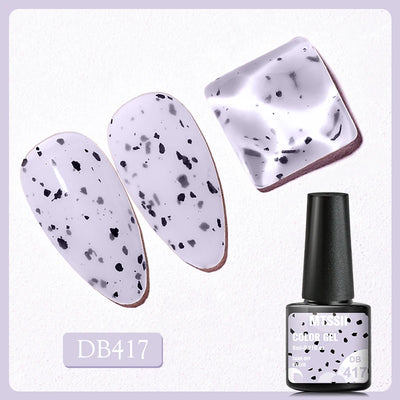 Mtssii 6ml Nail Gel Jelly Eggshell Gel Nail Polish Transparent Gel Soak Off Nail Art Gel UV LED Varnish