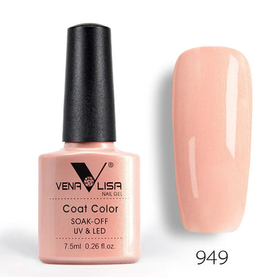 Venalisa 7.5ml Fashion Shiny Soak Off UV Gel Nail Gel Polish Cosmetics Nail Art Manicure Nails Gel Polish Tips Nail Varnish