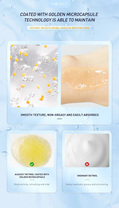 AUQUEST Retinol Lifting Firming Cream Skin Care Collagen Anti Wrinkle Whitening Remove Fine Lines Facial Care Beauty Health