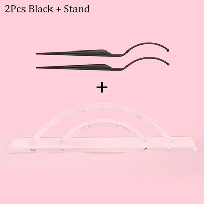 10/2pcs False Eyelash Extension Style Display Board Grafting Eyelash Try on Effect Exhibit Auxiliary Fake Lashes Holder Tools