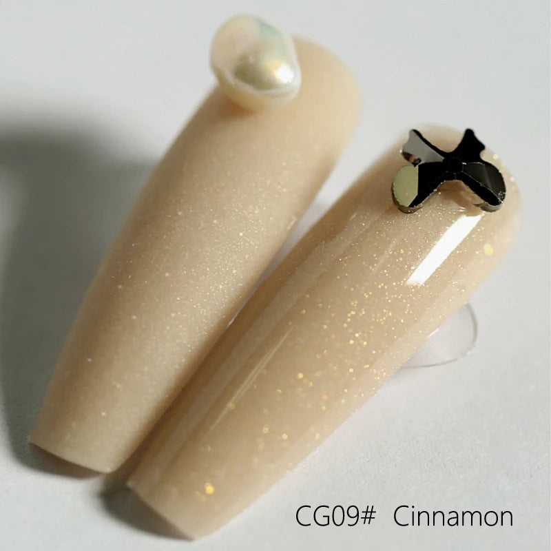 CHUNSHU Solid Jelly Extension Nail Gel Polish 15g Poly Builder Construction Gel For Nails Extend Semi Permanent UV White Varnish