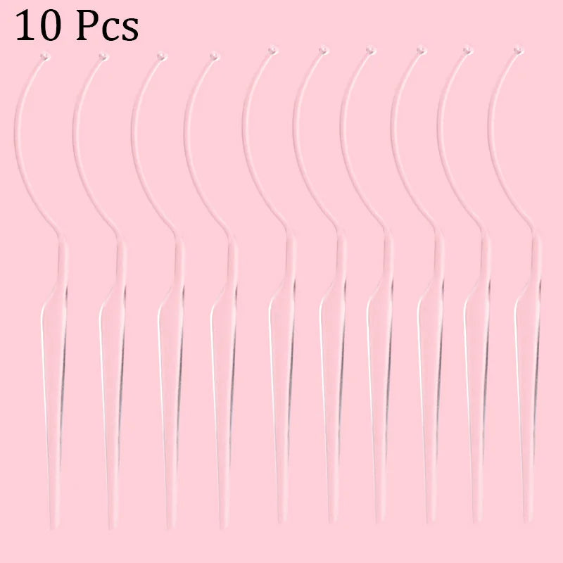 10/2pcs False Eyelash Extension Style Display Board Grafting Eyelash Try on Effect Exhibit Auxiliary Fake Lashes Holder Tools