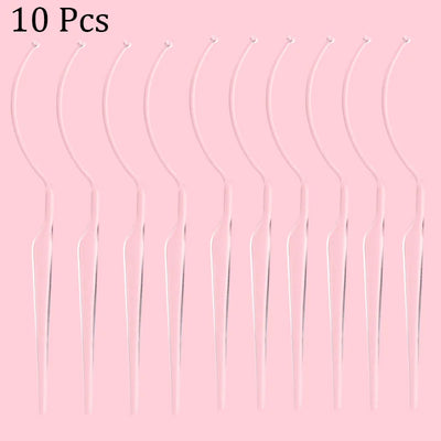 10/2pcs False Eyelash Extension Style Display Board Grafting Eyelash Try on Effect Exhibit Auxiliary Fake Lashes Holder Tools