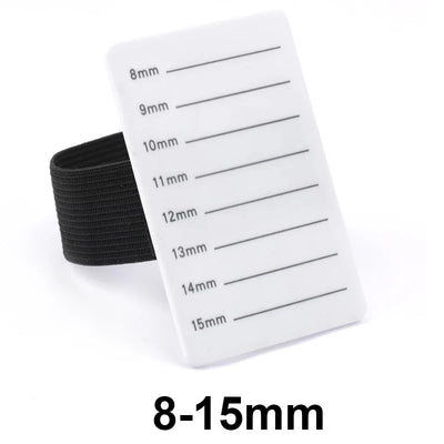 Acrylic Eyelash Extension Organizer Pallet False Lash Stand Tile Palette Eyelash Holder with Belt Graft Lash Scale Tools