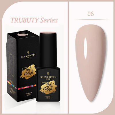 BORN PRETTY 15ML Milky Pink Rubber Base Gel Camouflage Color Coat Jelly White Nude Soak Off Nails Gels Varnish Self-leveling Gel