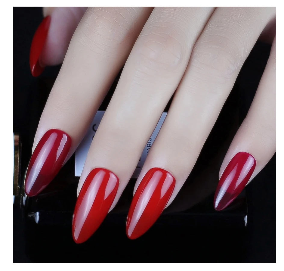 Clou Beaute 8ml Gel Polish Colorful Glitter UV Nail Gel Vernis Semi Permanent Glass Bottle Blue Green White Soak Off Gel Nail