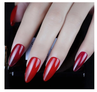 Clou Beaute 8ml Gel Polish Colorful Glitter UV Nail Gel Vernis Semi Permanent Glass Bottle Blue Green White Soak Off Gel Nail