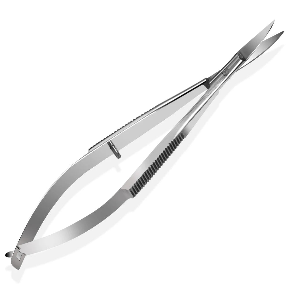 Professional Nail Scissor Manicure Tool For Nails Eyebrow Nose Eyelash Cuticle Scissors Curved Pedicure Scissors