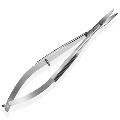 Professional Nail Scissor Manicure Tool For Nails Eyebrow Nose Eyelash Cuticle Scissors Curved Pedicure Scissors