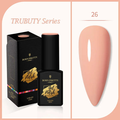 BORN PRETTY 15ML Milky Pink Rubber Base Gel Camouflage Color Coat Jelly White Nude Soak Off Nails Gels Varnish Self-leveling Gel