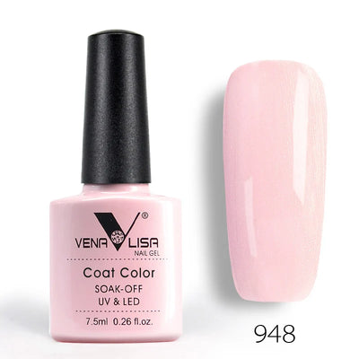 Venalisa 7.5ml Fashion Shiny Soak Off UV Gel Nail Gel Polish Cosmetics Nail Art Manicure Nails Gel Polish Tips Nail Varnish