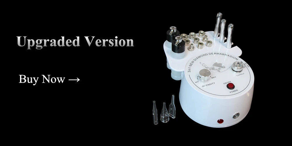 AOKO 3 in 1 Diamond Microdermabrasion Beauty Machine Vacuum Suction Tool Water Spray Facial Moisten Face Exfoliate Skin Peeling