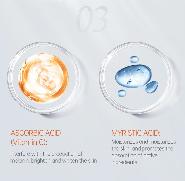 JoyPretty Vitamin C Facial Cleanser Oil Control Exfoliates Deep Cleaning Moisturizing Face Skin Care Cosmetics