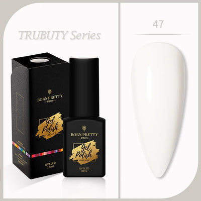 BORN PRETTY 15ML Milky Pink Rubber Base Gel Camouflage Color Coat Jelly White Nude Soak Off Nails Gels Varnish Self-leveling Gel