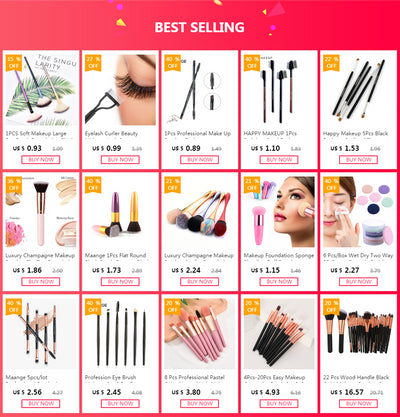 3pcs/set Eyebrow brush Eye brushes set eyeshadow Mascara Blending Pencil brush Makeup brushes MakeUp Tools  H517