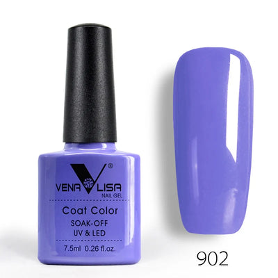 Venalisa 7.5ml Fashion Shiny Soak Off UV Gel Nail Gel Polish Cosmetics Nail Art Manicure Nails Gel Polish Tips Nail Varnish