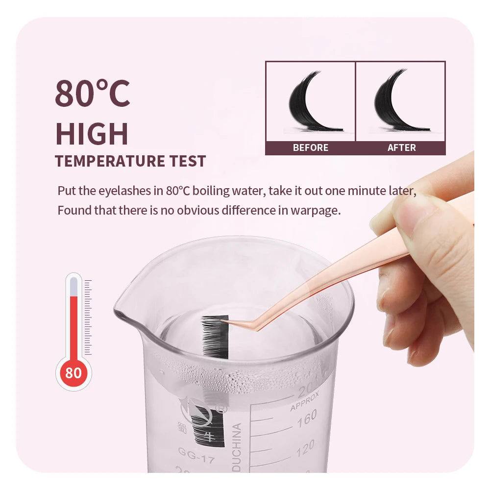 ANNAFRIS 8-25mm Mixed Length Individual Mink Eyelash Extension Supplies Natural Matte Black Soft Russian Volume Lashes Maquiagem