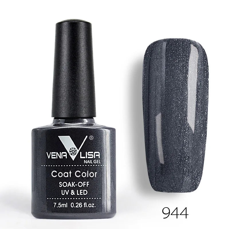 Venalisa 7.5ml Fashion Shiny Soak Off UV Gel Nail Gel Polish Cosmetics Nail Art Manicure Nails Gel Polish Tips Nail Varnish