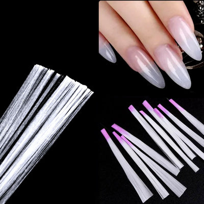 5M Nail Art Fiberglass for UV Gel DIY Nail Form Fibernails Acrylic Nail Extension Tips Fiber Glass Nails Building Nail Art Tools
