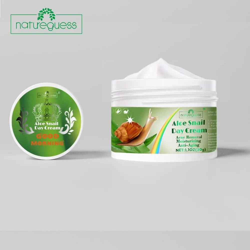 Retinol Snail Aloe Face Cream Anti-Wrinkle Whitening Moisturizing Anti-Aging Facial Day Night Cream Skin Care  Korean Cosmetics