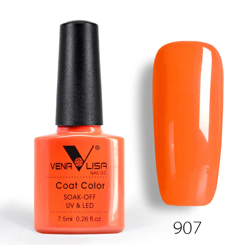 Venalisa 7.5ml Fashion Shiny Soak Off UV Gel Nail Gel Polish Cosmetics Nail Art Manicure Nails Gel Polish Tips Nail Varnish