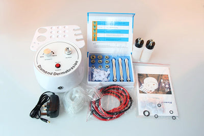 AOKO 3 in 1 Diamond Microdermabrasion Beauty Machine Vacuum Suction Tool Water Spray Facial Moisten Face Exfoliate Skin Peeling