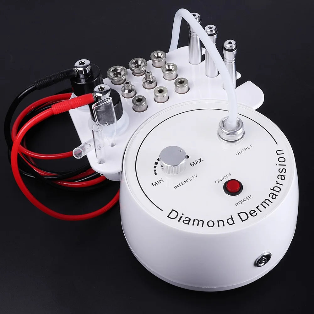 Professional 3 in1 Diamond Microdermabrasion Machine Water Spray Exfoliation Beauty Machine Removal Wrinkle Facial Peeling Tools
