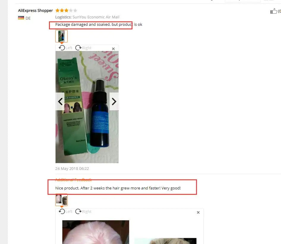 Ginger Hair Growth Essence Yuda Pilatory Stop Hair Loss Fast Hair Growth Products for Men and Woman  Grow Restoration 30ml