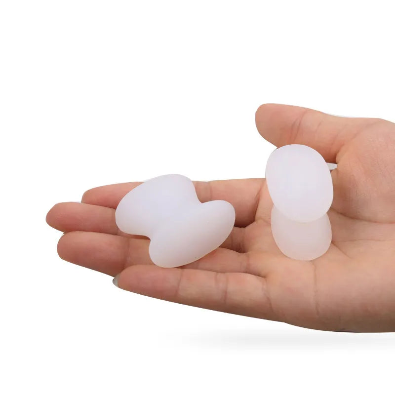 2Pcs=1Pair Gel Toe Separator Foot Care Tool Silicone Big Toe Bunion Straightener Valgus Hallux Bunion Protector Corrector