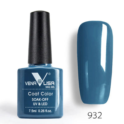 Venalisa 7.5ml Fashion Shiny Soak Off UV Gel Nail Gel Polish Cosmetics Nail Art Manicure Nails Gel Polish Tips Nail Varnish