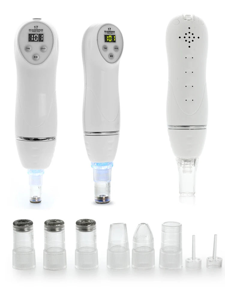 Diamond dermabrasion skin peeling beauty machine vacuum blackhead acne remove face cleaning facial Pore Cleaner equipment