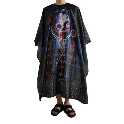 Hairdressing Bibs Hairdressing Bibs For Perming And Dyeing Printed Perming And Dyeing Non-Stick Hair Dress Shawl Bibs