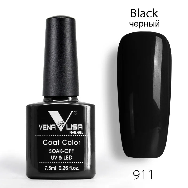 Venalisa 7.5ml Fashion Shiny Soak Off UV Gel Nail Gel Polish Cosmetics Nail Art Manicure Nails Gel Polish Tips Nail Varnish