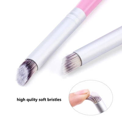 Nail Art Brush Set Gradient Line Painting Dotting Pen Kit Acrylic Handle Gel Polish Crystal Brushes Salon Nails Manicure Tools