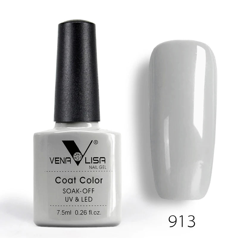 Venalisa 7.5ml Fashion Shiny Soak Off UV Gel Nail Gel Polish Cosmetics Nail Art Manicure Nails Gel Polish Tips Nail Varnish