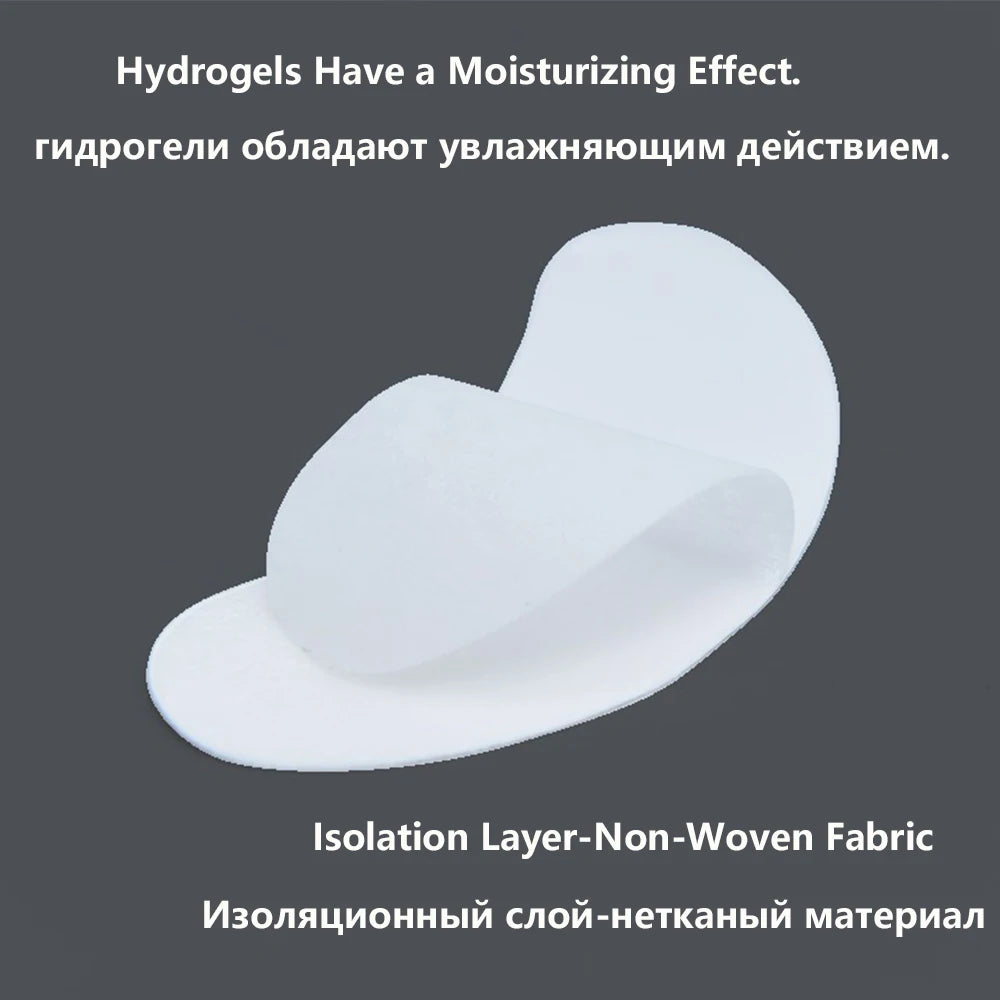 20/50/100 Pairs Eyelashes Patch Hydrogel Patches Eyelash Extension Patch Lash Extension Supplies Gel Pad Under Eye Patches Pads