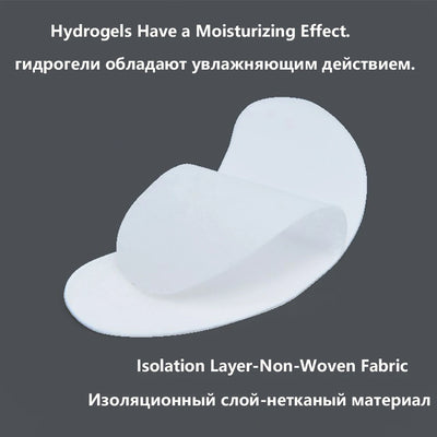 20/50/100 Pairs Eyelashes Patch Hydrogel Patches Eyelash Extension Patch Lash Extension Supplies Gel Pad Under Eye Patches Pads