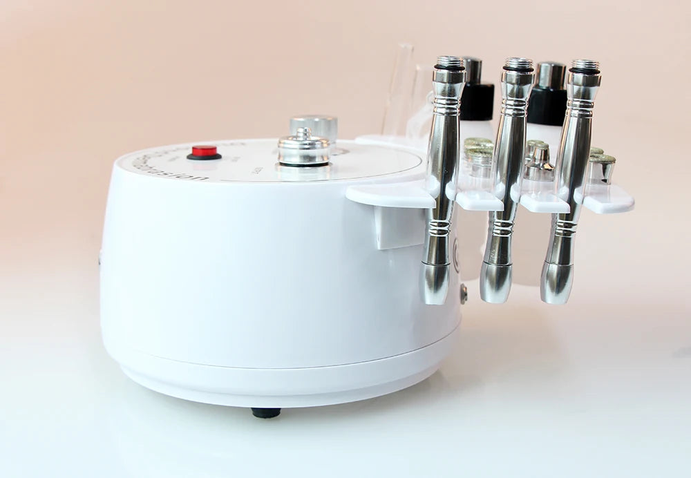 AOKO 3 in 1 Diamond Microdermabrasion Beauty Machine Vacuum Suction Tool Water Spray Facial Moisten Face Exfoliate Skin Peeling