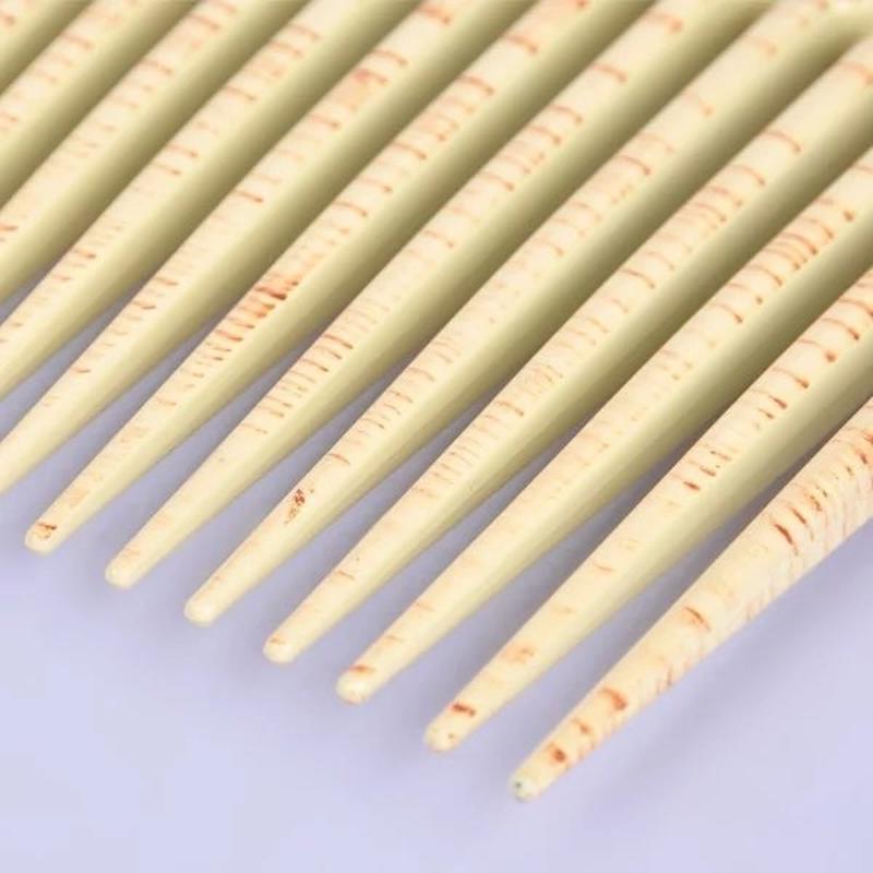 1 PC Wood-grained Color Large Wide Tooth Home Use Hair Detangling Hairdressing Rake Comb New Style