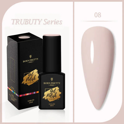 BORN PRETTY 15ML Milky Pink Rubber Base Gel Camouflage Color Coat Jelly White Nude Soak Off Nails Gels Varnish Self-leveling Gel