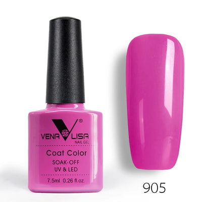 Venalisa 7.5ml Fashion Shiny Soak Off UV Gel Nail Gel Polish Cosmetics Nail Art Manicure Nails Gel Polish Tips Nail Varnish