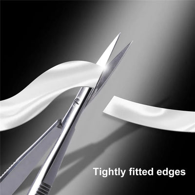 Professional Nail Scissor Manicure Tool For Nails Eyebrow Nose Eyelash Cuticle Scissors Curved Pedicure Scissors